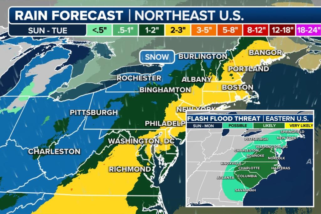 Powerful pre-holiday storm to pound 20 states, slow early Christmas travel for millions in East