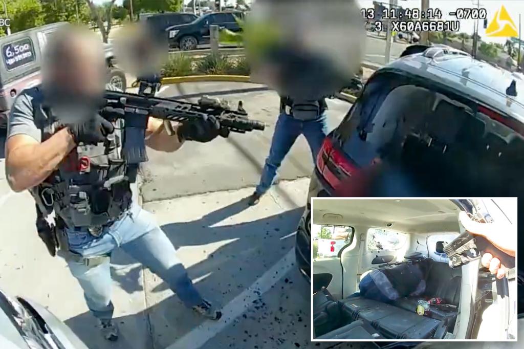 Pulse-pounding video shows Arizona cops in deadly shootout with alleged kidnapper