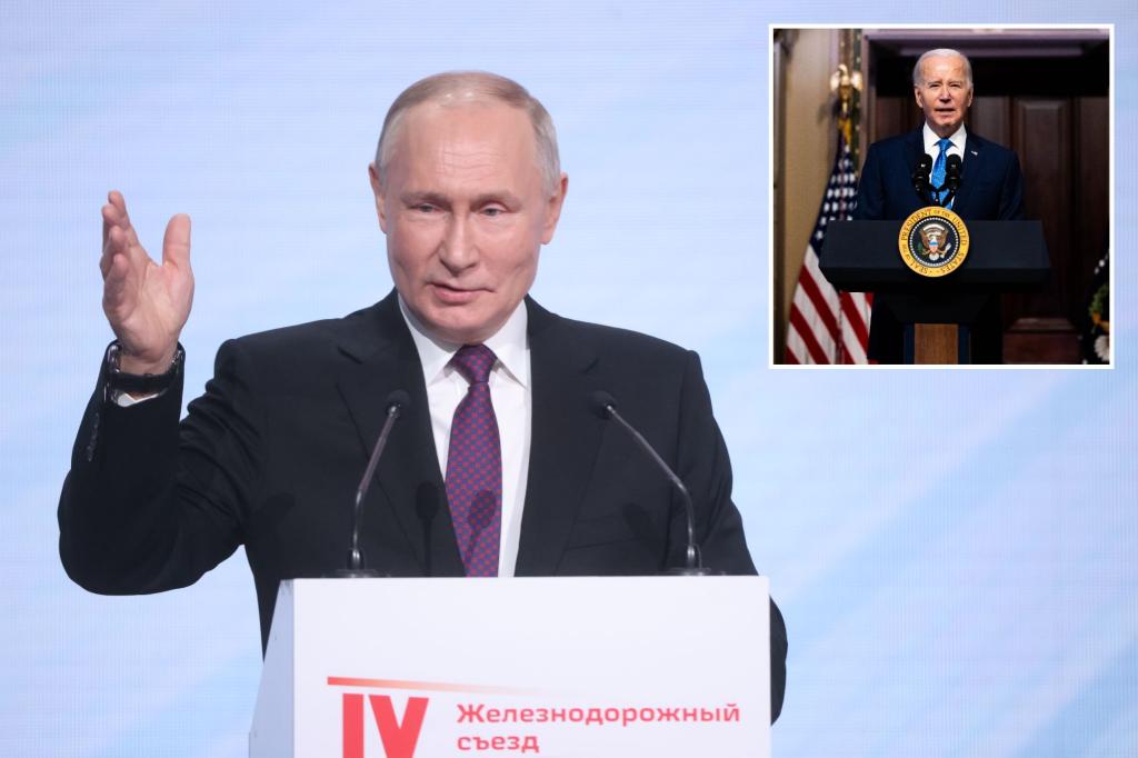 Putin says Biden’s remark about Russian plan to attack NATO is ‘complete nonsense’