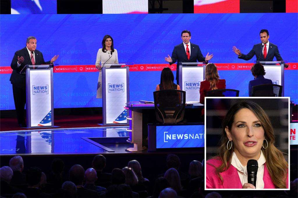 RNC letting 2024 candidates take part in any debates they want SCHOOL