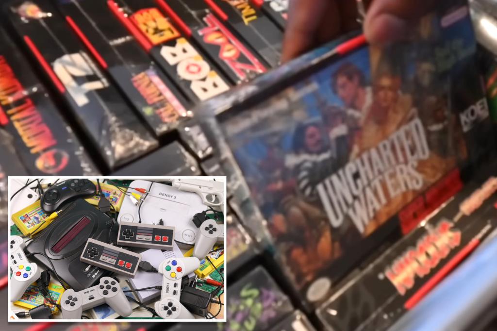 Rediscovered vintage Nintendo, Sega games from shuttered ‘90s Nebraska store could fetch six-figure payday