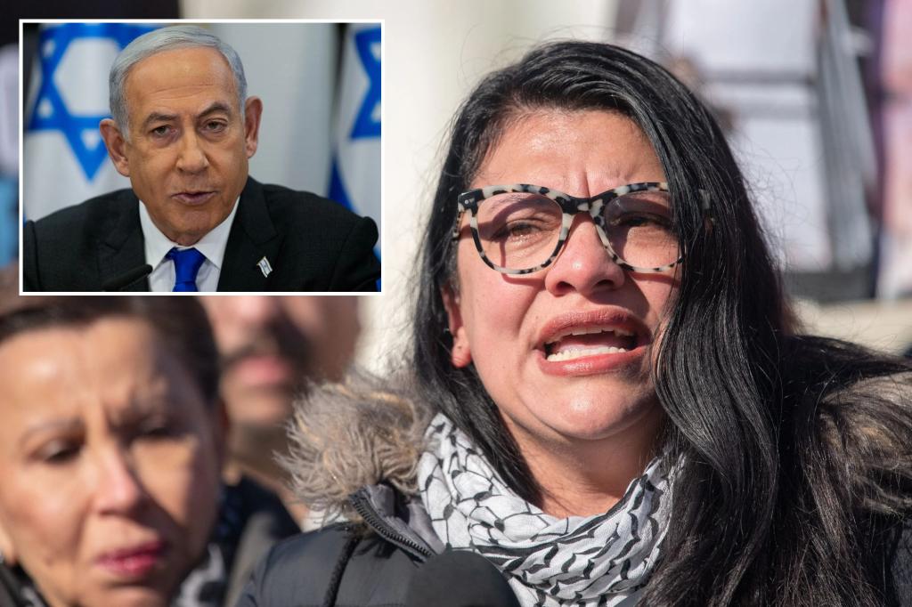 Rep. Rashida Tlaib brands Benjamin Netanyahu a ‘genocidal maniac’ and warns she won’t ‘ever forget’ colleagues that met with him