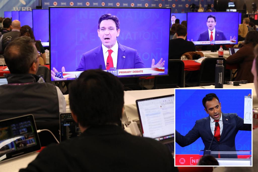 Republican debate ratings drop 47% but propels record night for NewsNation