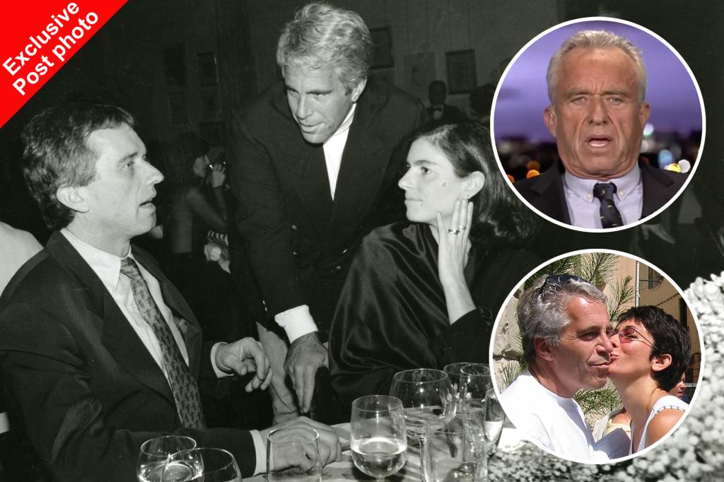 Robert F. Kennedy Jr. and Jeffrey Epstein pictured together in 1994 — as questions raised about relationship between politician and the pedophile