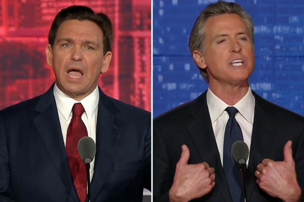 Ron DeSantis, Gavin Newsom debate is a glimpse of sunshine, America