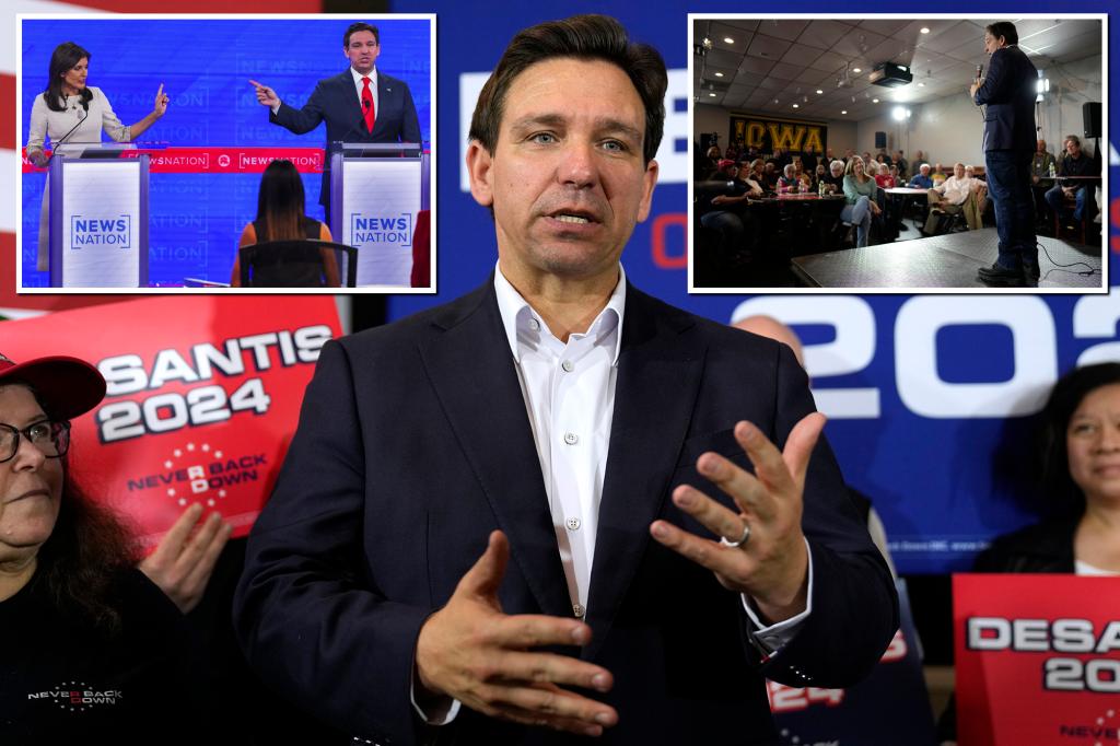 Ron DeSantis readies make-or-break sprint for Iowa caucuses post-debate