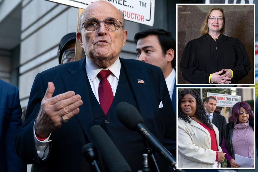 Rudy Giuliani must immediately fork over $148M payment to Ga. election workers, judge rules, citing ‘good cause’ he can’t pay