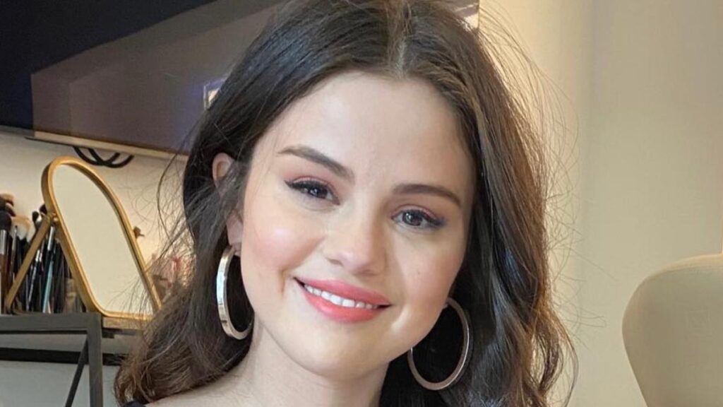 Selena Gomez All Smiles For Braless Celebration On Instagram