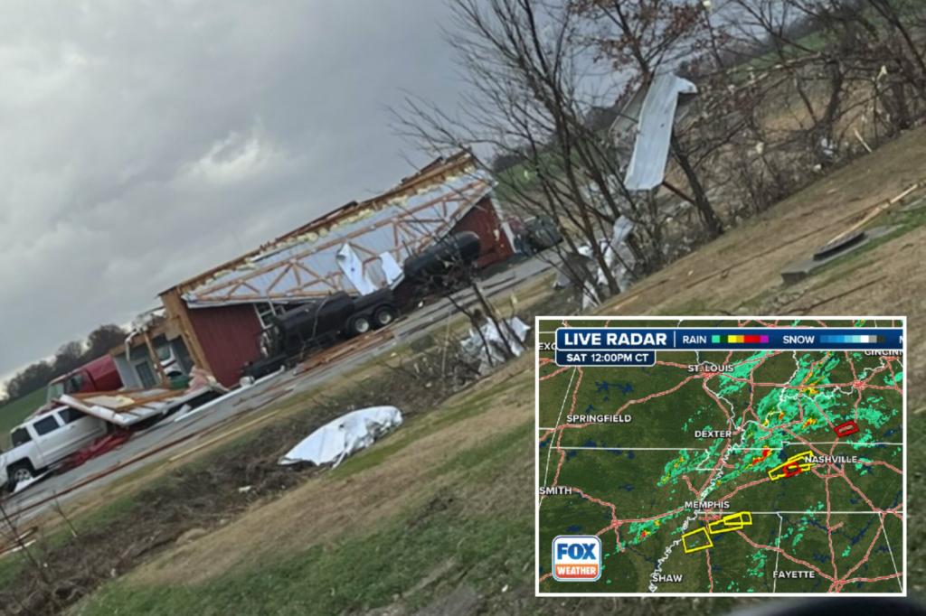 Severe storms in the southeast cause extreme tornado damage in Tennessee