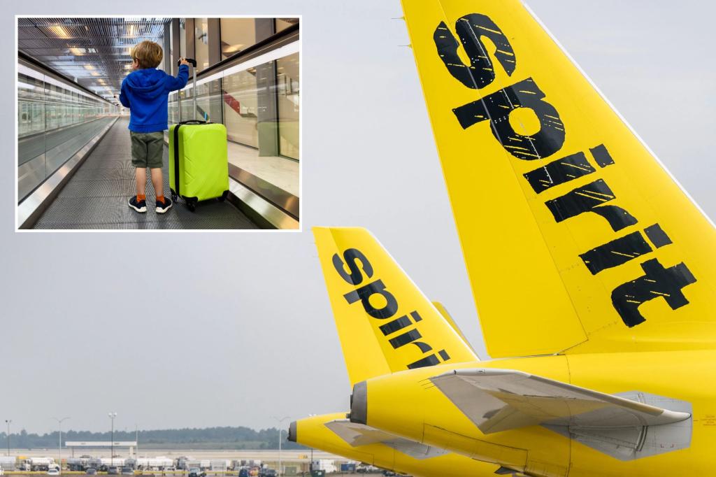 Spirit Airlines put 6-year-old flying alone on wrong plane during holiday rush: ‘Where’s my grandson?’