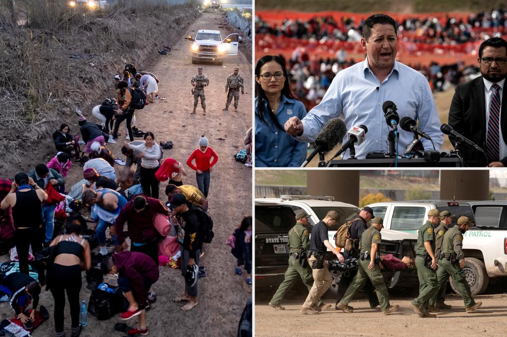 Texas border agents outnumbered 200 to 1 by migrants at Eagle Pass — station at 260% capacity