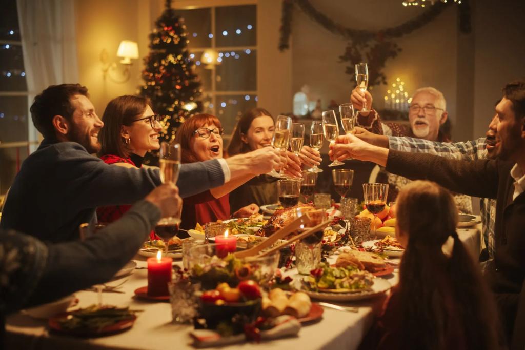 This is how early Americans start cooking Christmas dinner