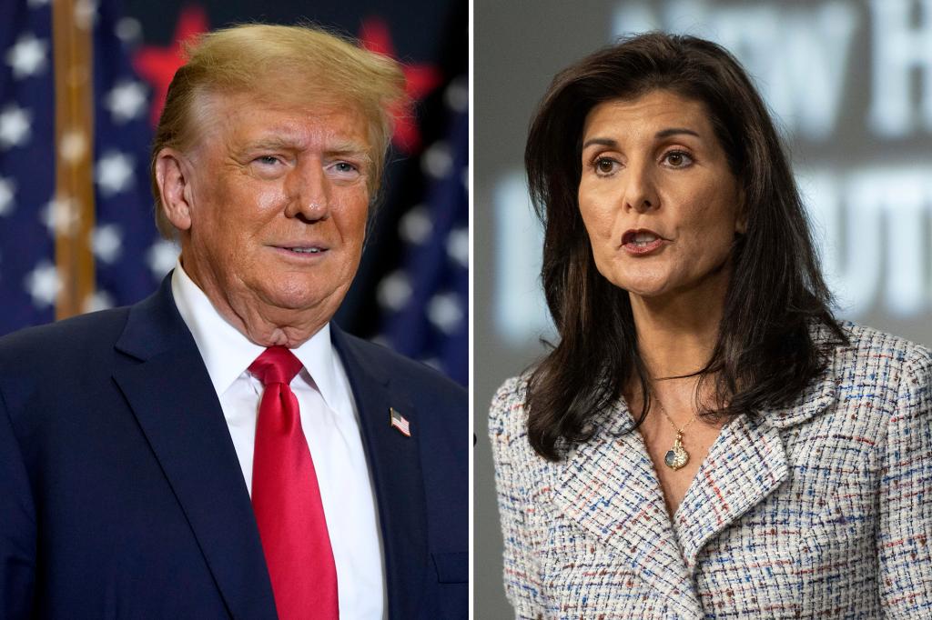 Trump brands Nikki Haley ‘Nikki New Taxes’ as polling tightens