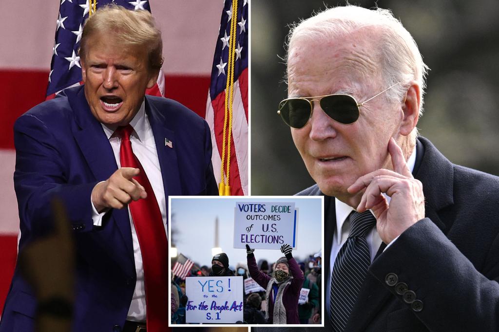 Trump leads Biden, but likely voters prefer the Democrat: poll