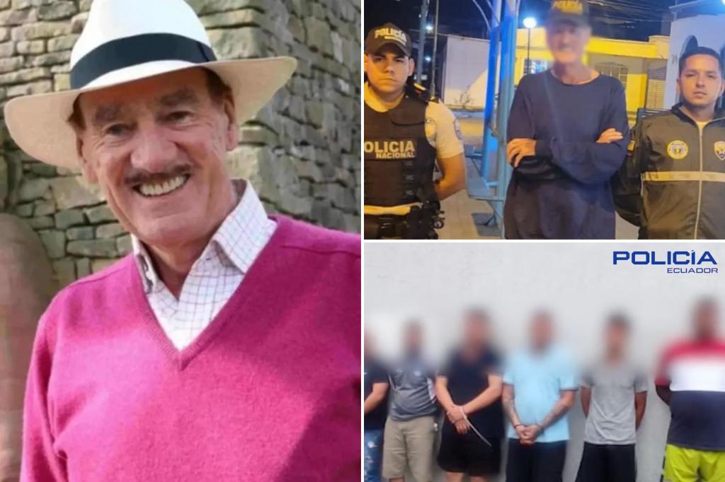 UK millionaire businessman freed after being abducted by 15 men disguised as cops in Ecuador