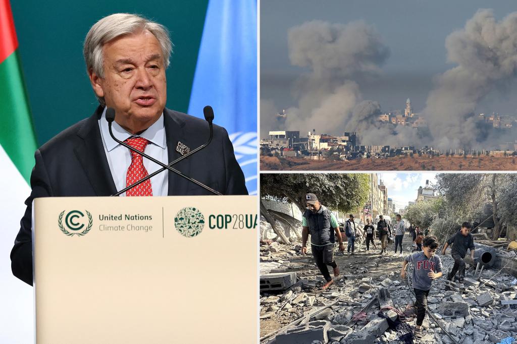 UN chief invokes rarely used article to call for urgent cease-fire: ‘Nowhere is safe in Gaza’