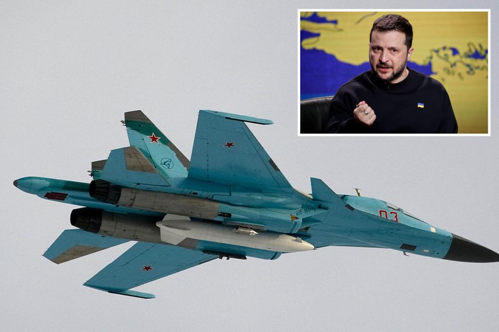 Ukraine claims it downed three Russian fighter jets in ‘brilliantly planned operation’