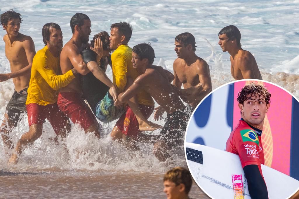 World’s fourth-ranked surfer JoÃ£oÂ Chianca nearly killed in wipeout at Hawaii’s Pipeline