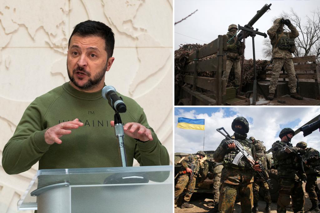 Zelensky tells DC audience Ukraine troops watching Congress aid fight