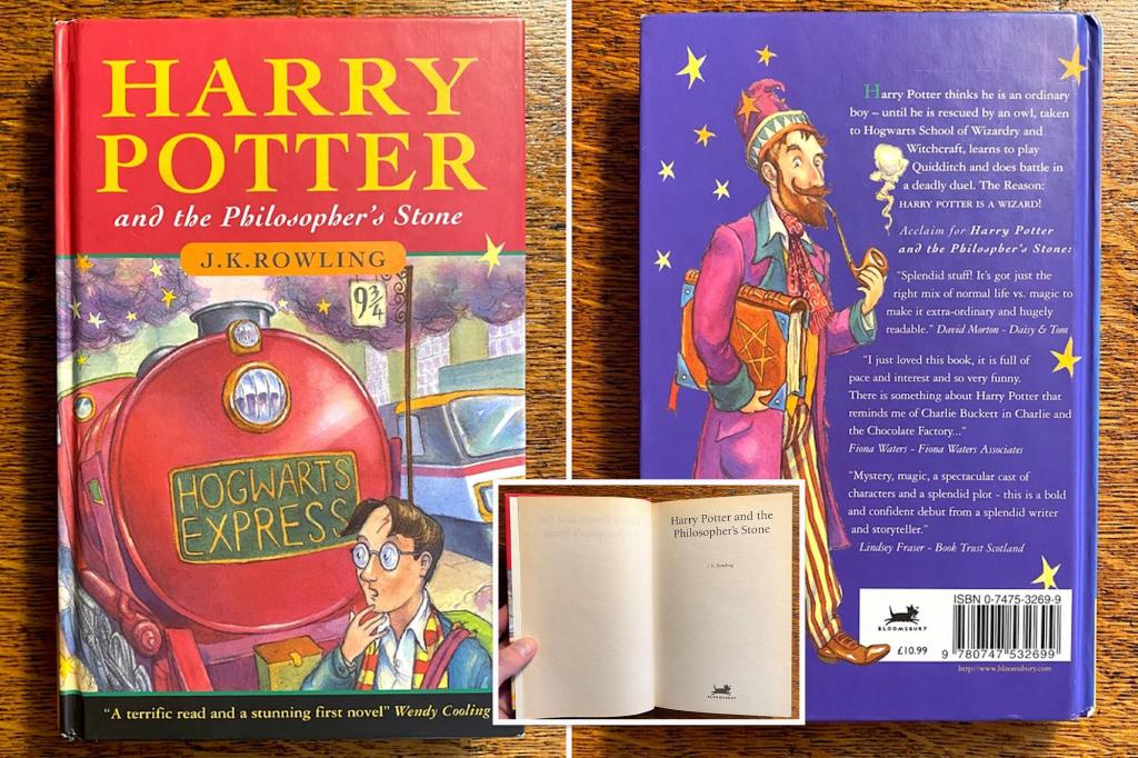 ‘Holy Grail’ Harry Potter first edition found in bargain bin sells for $69,000