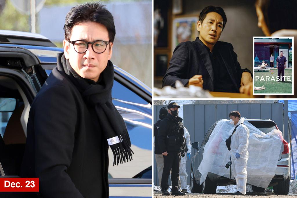 ‘Parasite’ actor Lee Sun-kyun found dead in car as he faced drug probe and ‘blackmail’ plot by waitress