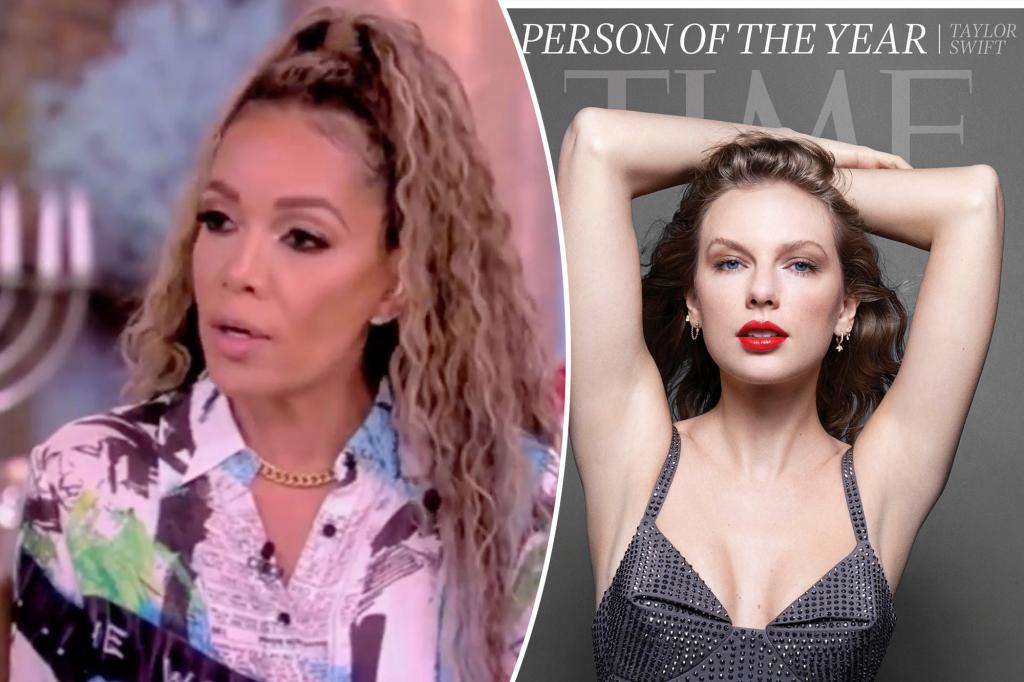 ‘The View’ co-host Sunny Hostin ‘surprised’ by Taylor Swift being named TIME’s Person of the Year