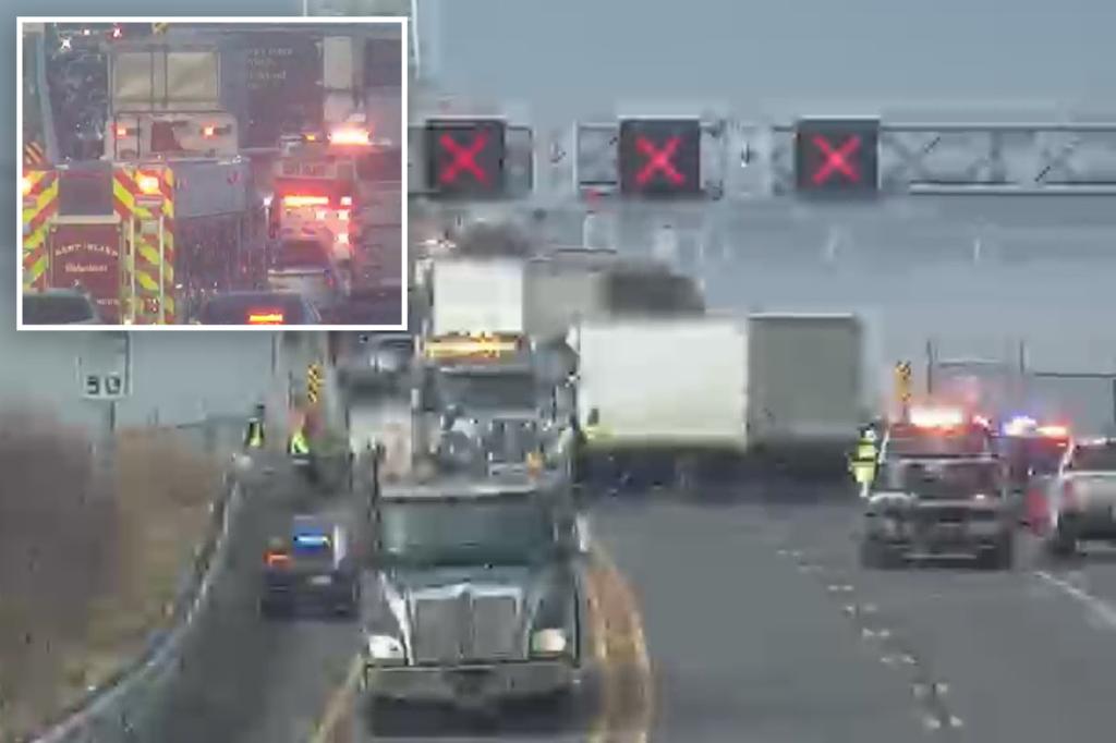 13 injured in 43-vehicle crash after Chesapeake Bay Bridge covered in thick fog