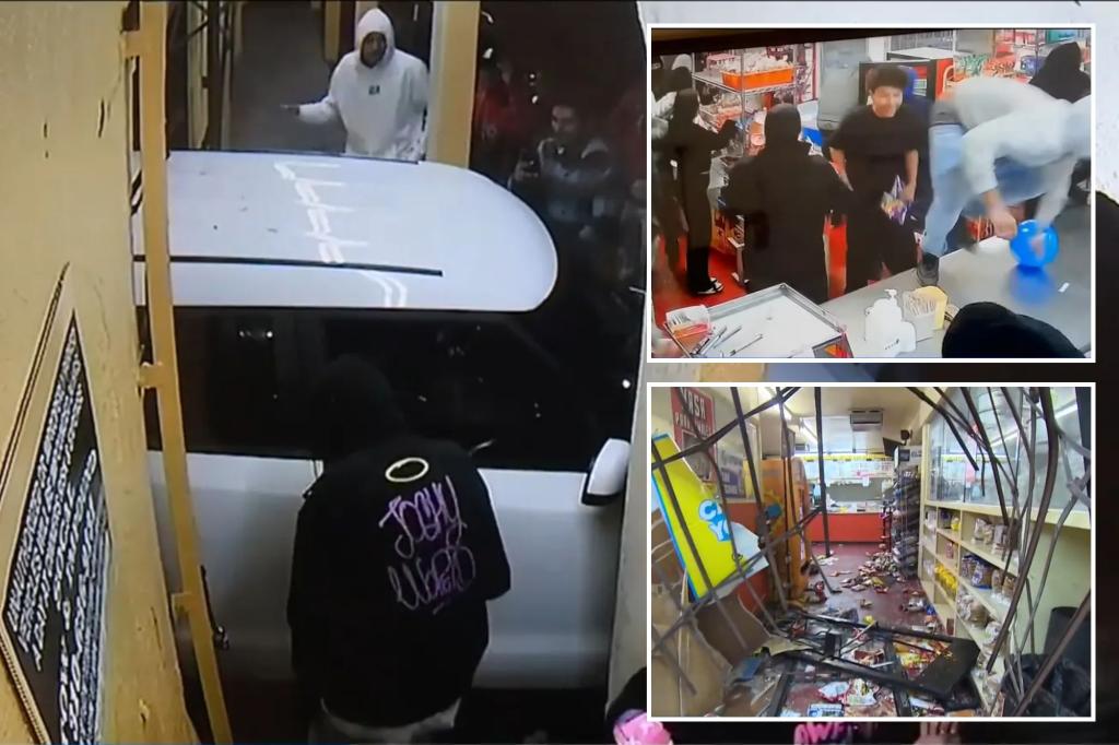 13-year-old driver, 4 others arrested after mob loots California bakery in street takeover