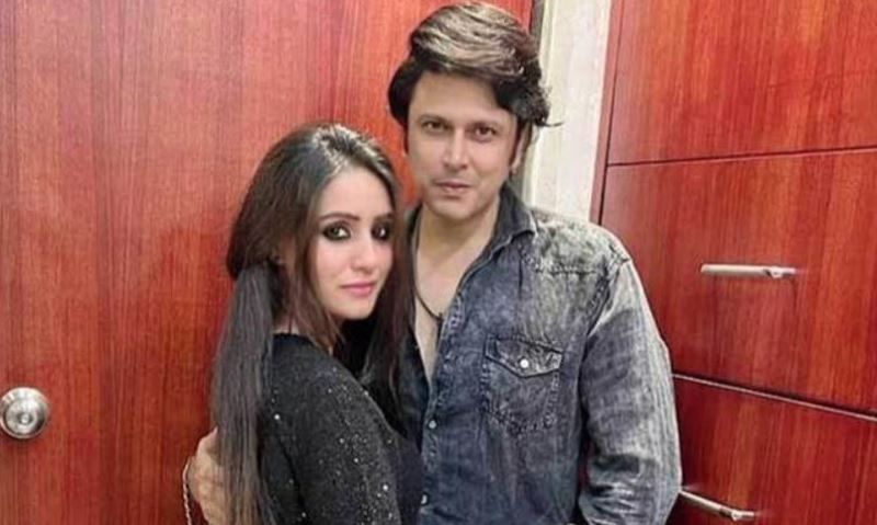 Afsheen Khan with boyfriend Cezanne Khan