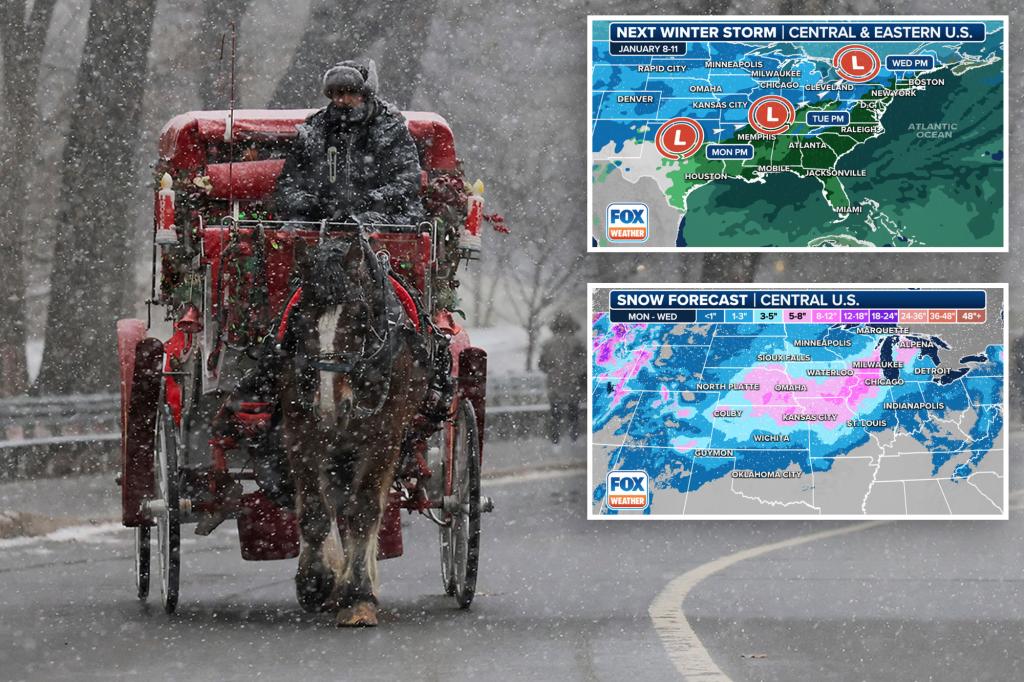 Another major winter storm looms for US after weekend nor’easter