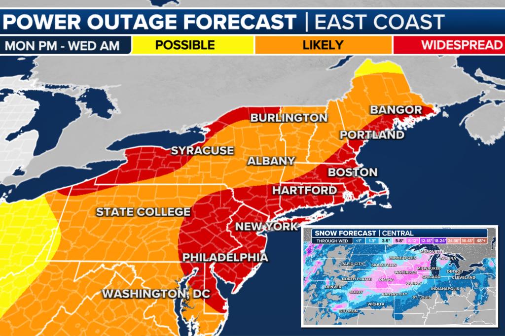 Another winter storm to slam central, eastern US with blizzard, flooding and power outages