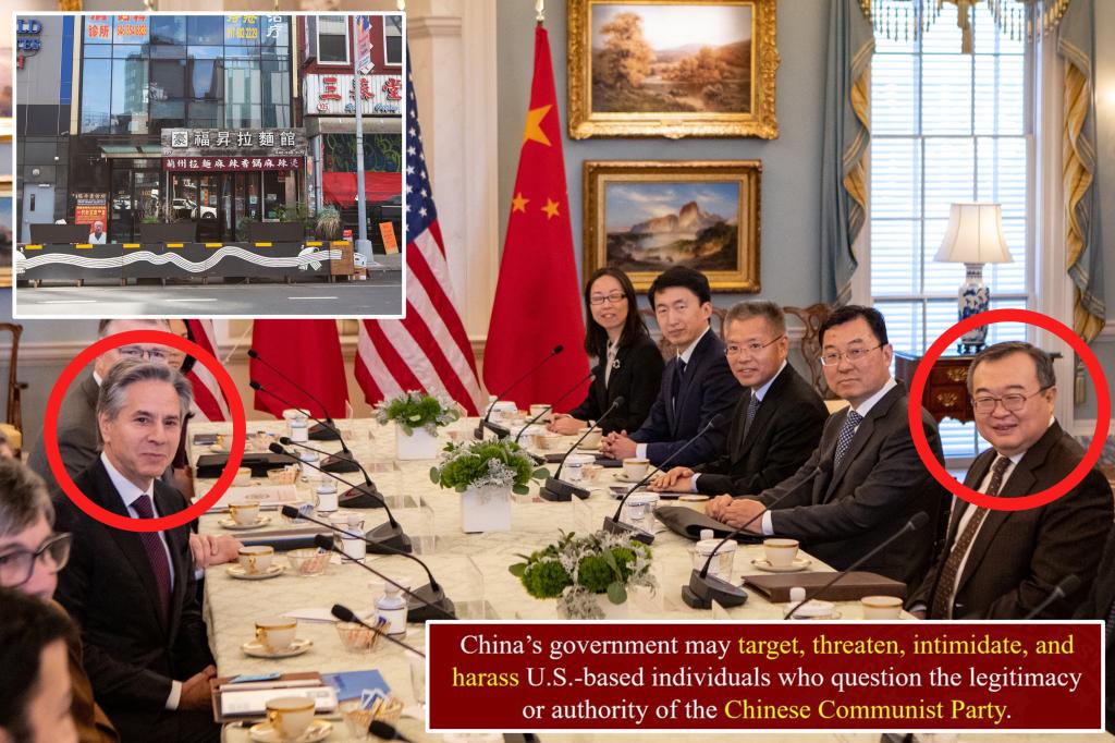 Biden admin rolls out red carpet for Chinese Communist who ran secret NYC police station