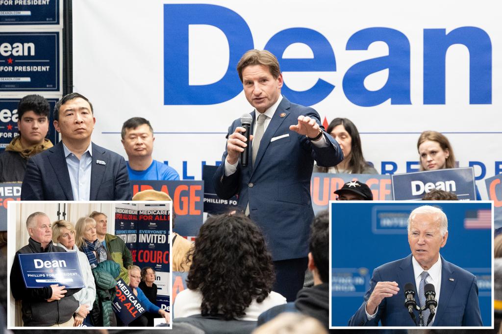 Biden challenger Dean Phillips drops $5M of own cash on longshot campaign: ‘I’ll do what’s necessary’