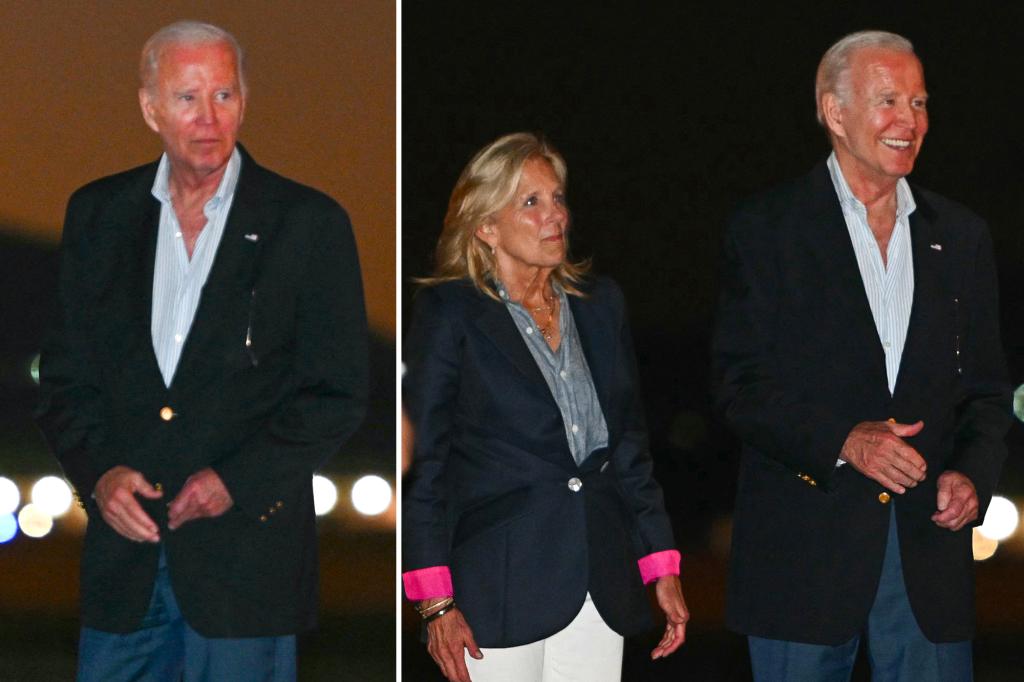 Biden leaves St. Croix with wicked sunburn after 7-day island vacay â nearly a year after skin cancer surgeryÂ 