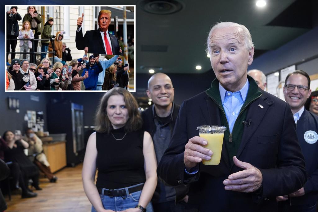 Biden receives rude welcome while visiting swing state: ‘Go home, Joe!’