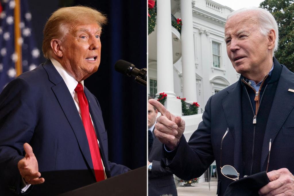 Biden rings in New Year with black, Hispanic, young voters abandoning him: poll