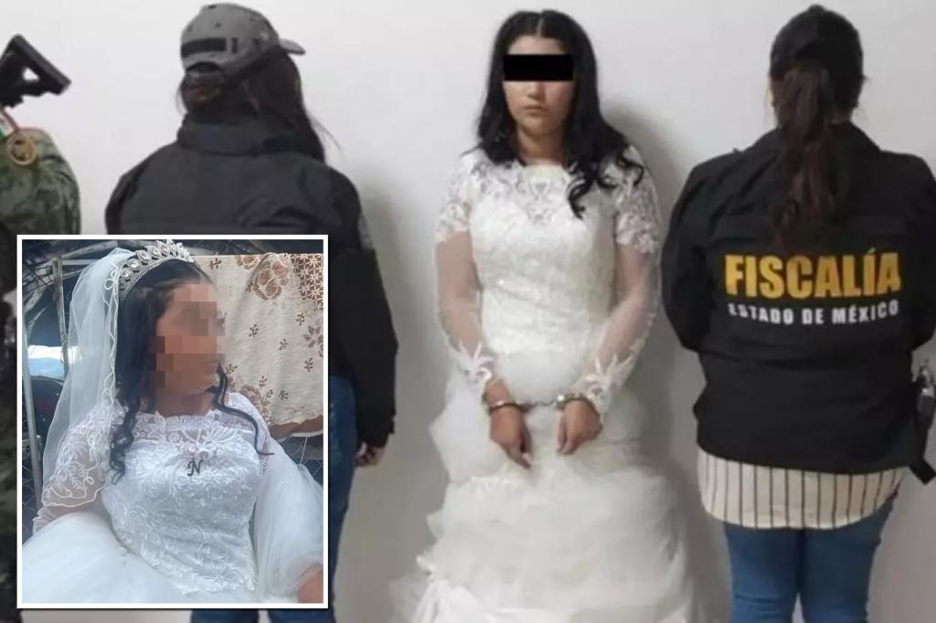 Bride arrested for extortion on her wedding day, hauled off from nuptials