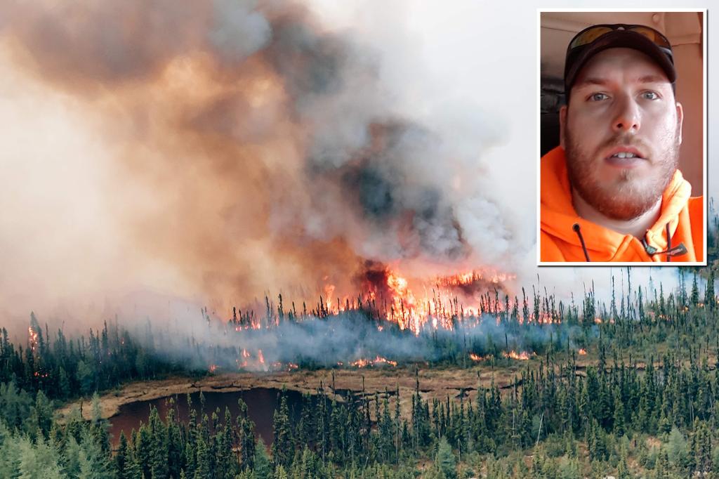 Canadian who blamed government for wildfires guilty of starting 14 himself