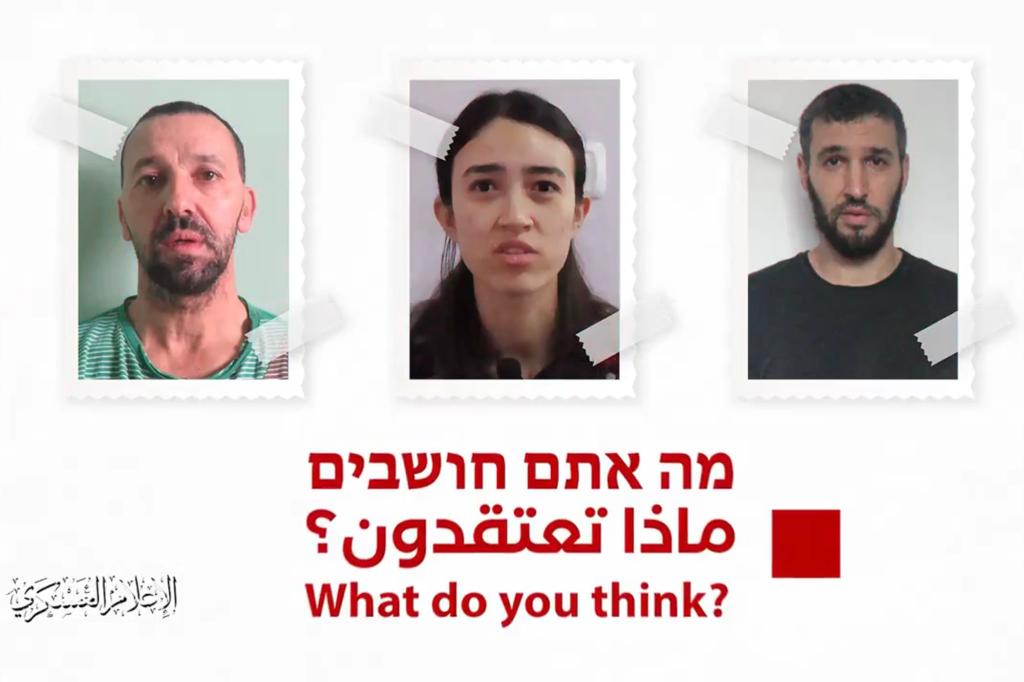 Chilling Hamas video asks viewers whether terrorists should kill Israeli hostages: ‘What do you think?’