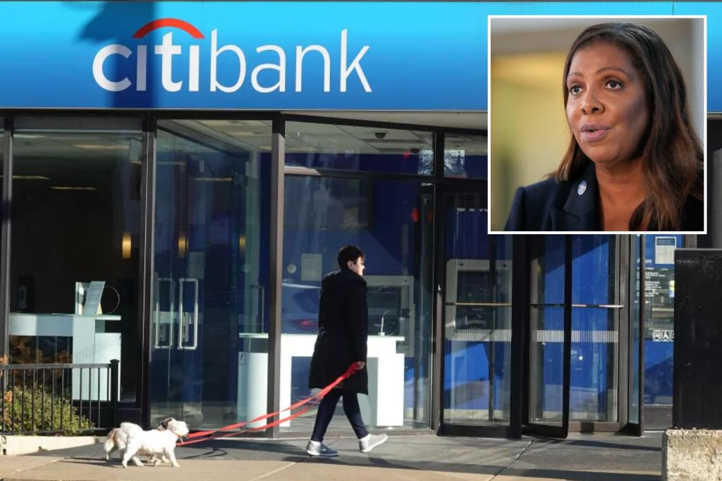 Citibank sued by New York AG for allegedly failing to protect customers from scammers