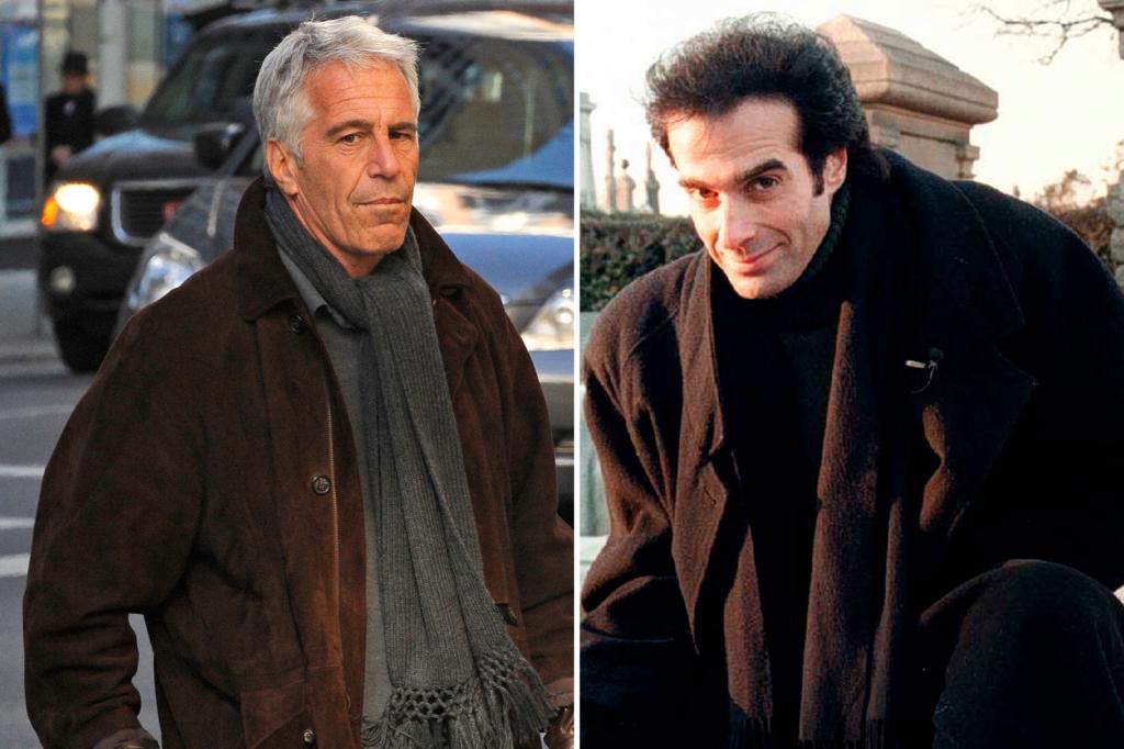 David Copperfield performed magic tricks at dinner with Epstein accuser at late pedophile’s home: court docs