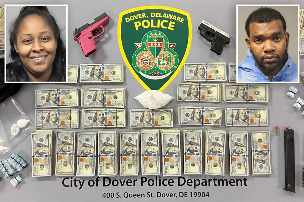 Day care owner, lackey busted with 302 bags of heroin, guns and $32K — while kids were at facility