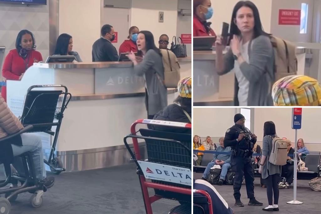 Delta passenger goes on profane rant about her period, rages at workers in epic airport meltdown