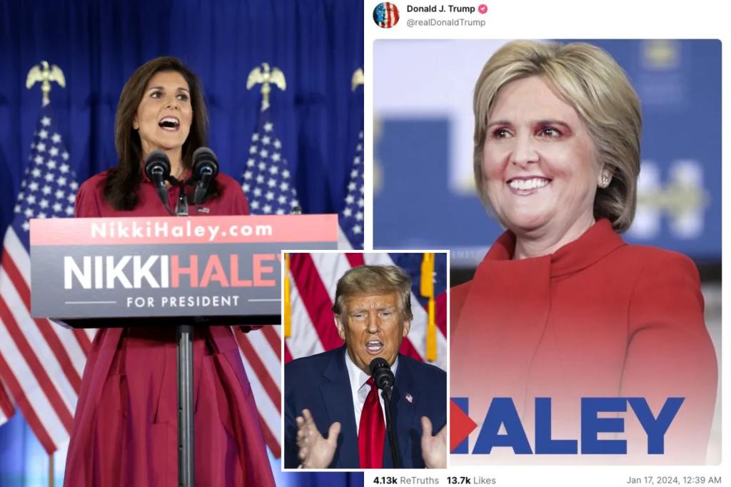 Donald Trump goes off on Nikki Haley in racially charged rant ahead of ex-SC gov’s ‘must-win’ NH primary