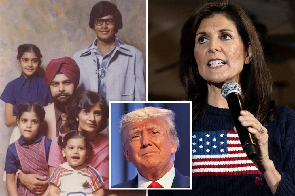 Donald Trump shares false conspiracy theory Nikki Haley is ineligible to be president