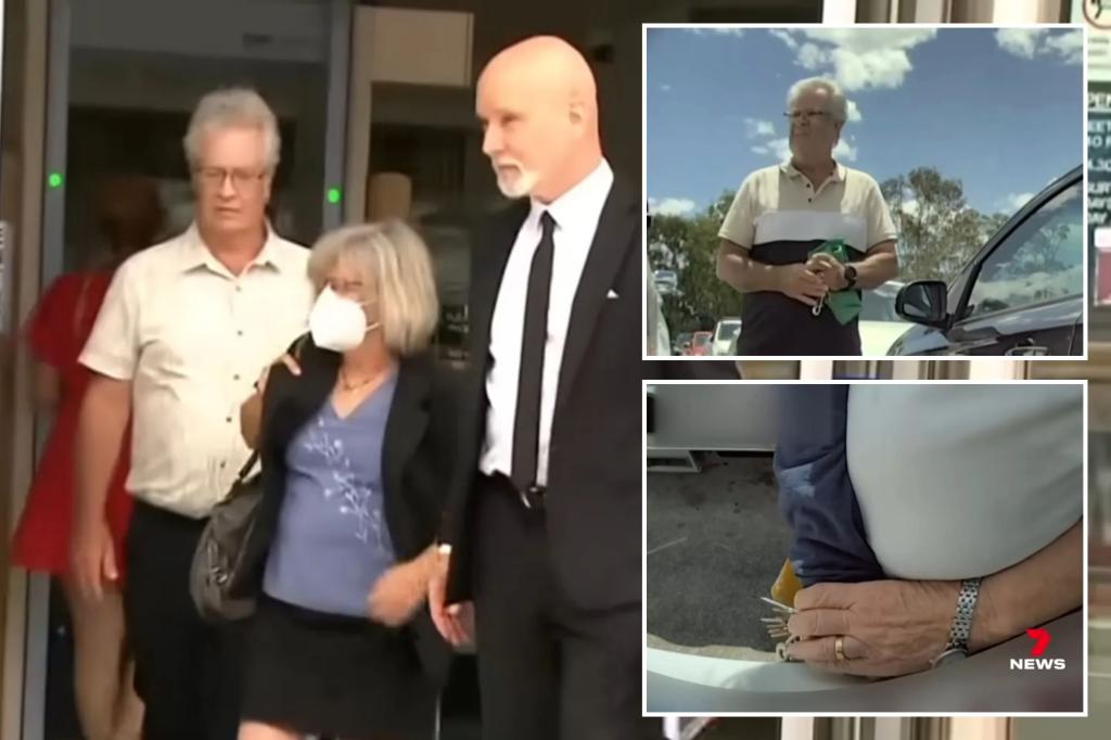 Elderly couple pleads guilty to keying luxury cars in broad daylight during road rage fit
