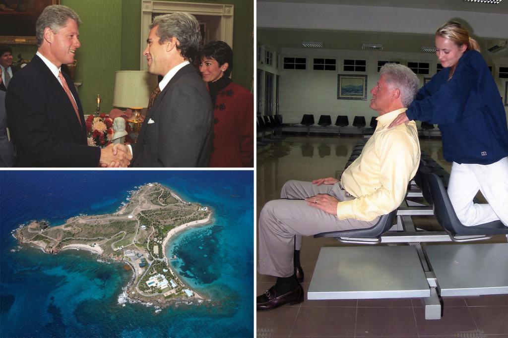 Epstein document dump could reveal truth behind claim Bill Clinton was with two women on ‘Pedophile Island’