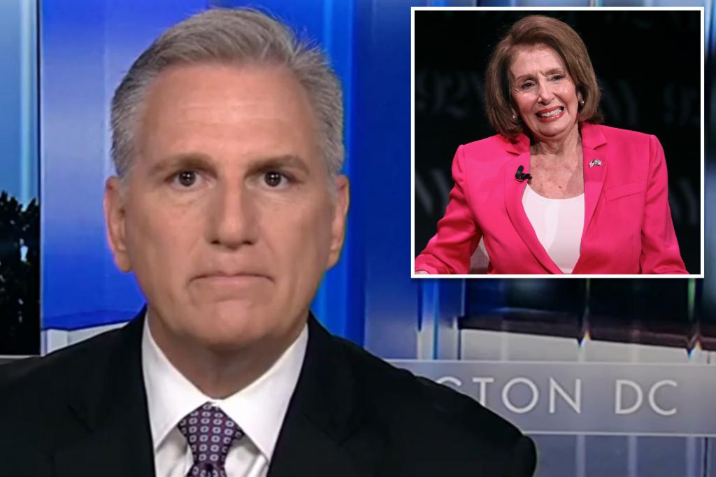 Ex-speaker Kevin McCarthy rips Freedom Caucus for ‘locking in Pelosi’s policies’Â 