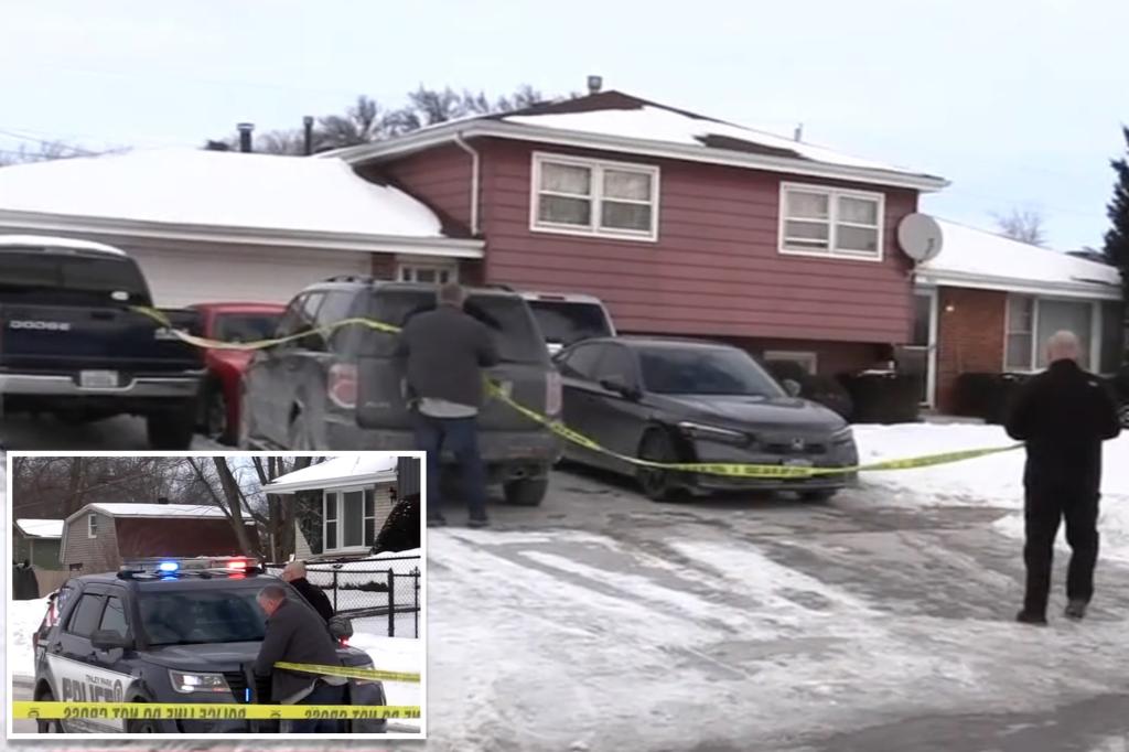 Father shoots wife and 3 daughters dead inside home in Chicago suburb, police say