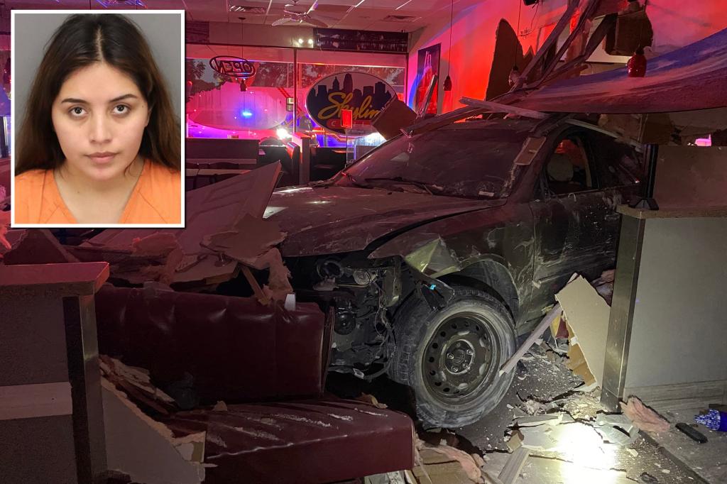 Fla. motorist crashes car into dentist’s office and chili joint, is charged with DUI